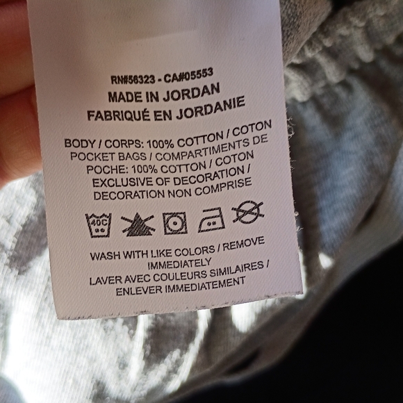 Nike Gray Fleece Athletic Shorts Elastic Waist Drawstring Pockets Small - Picture 8 of 8